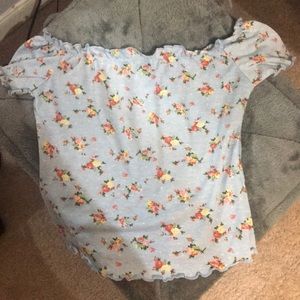 Off the shoulder top